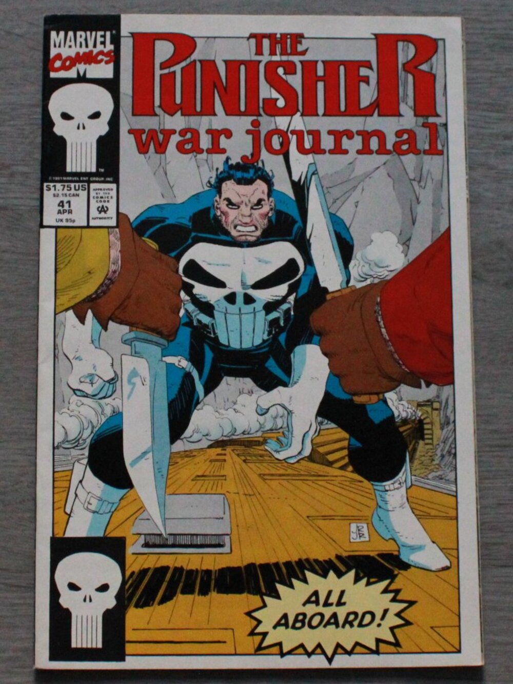 Vintage Marvel Comics 1992 "The Punisher War Journal #41" Comic Book